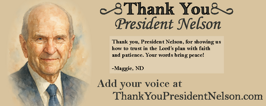 ThankYouPresidentNelson.com - Express Appreciation to President Russell M Nelson, President of the Church of Jesus Christ of Latter-Day Saints