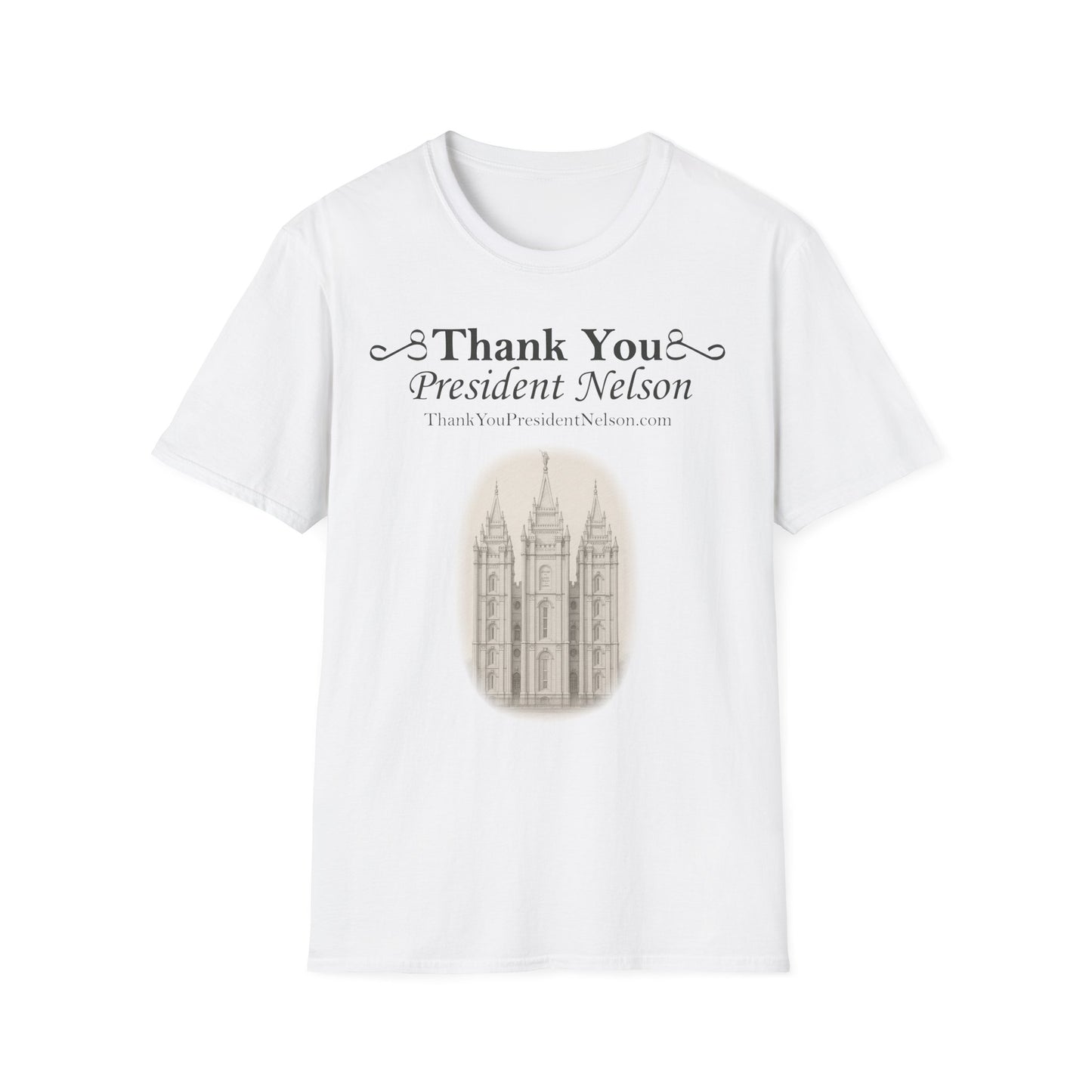 Thank You President Nelson - Temple Shirt
