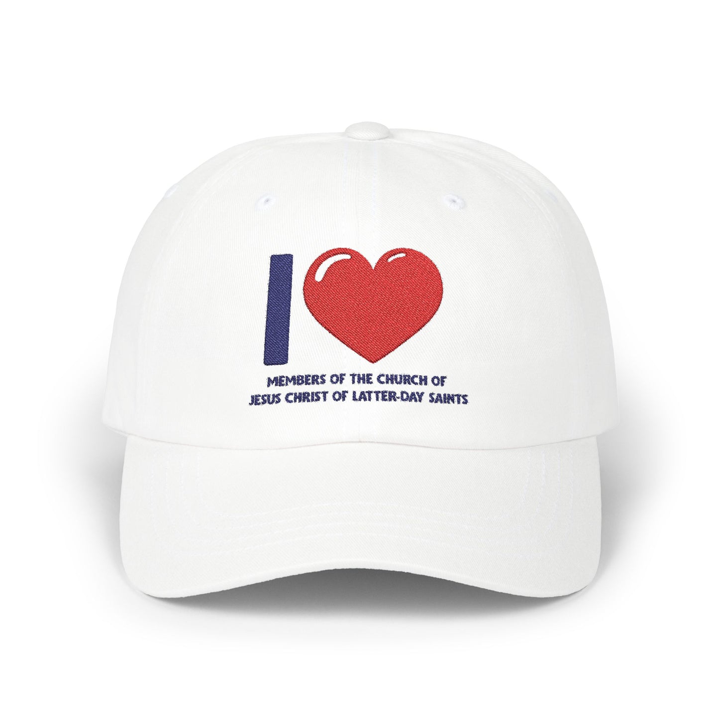 I ♥ Members of the Church of Jesus Christ of Latter-Day Saints Classic Dad Cap