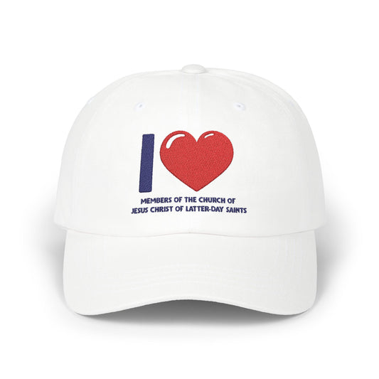 I ♥ Members of the Church of Jesus Christ of Latter-Day Saints Classic Dad Cap
