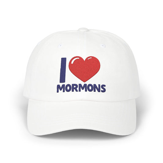 I ♥ Mormons Classic Dad Cap
