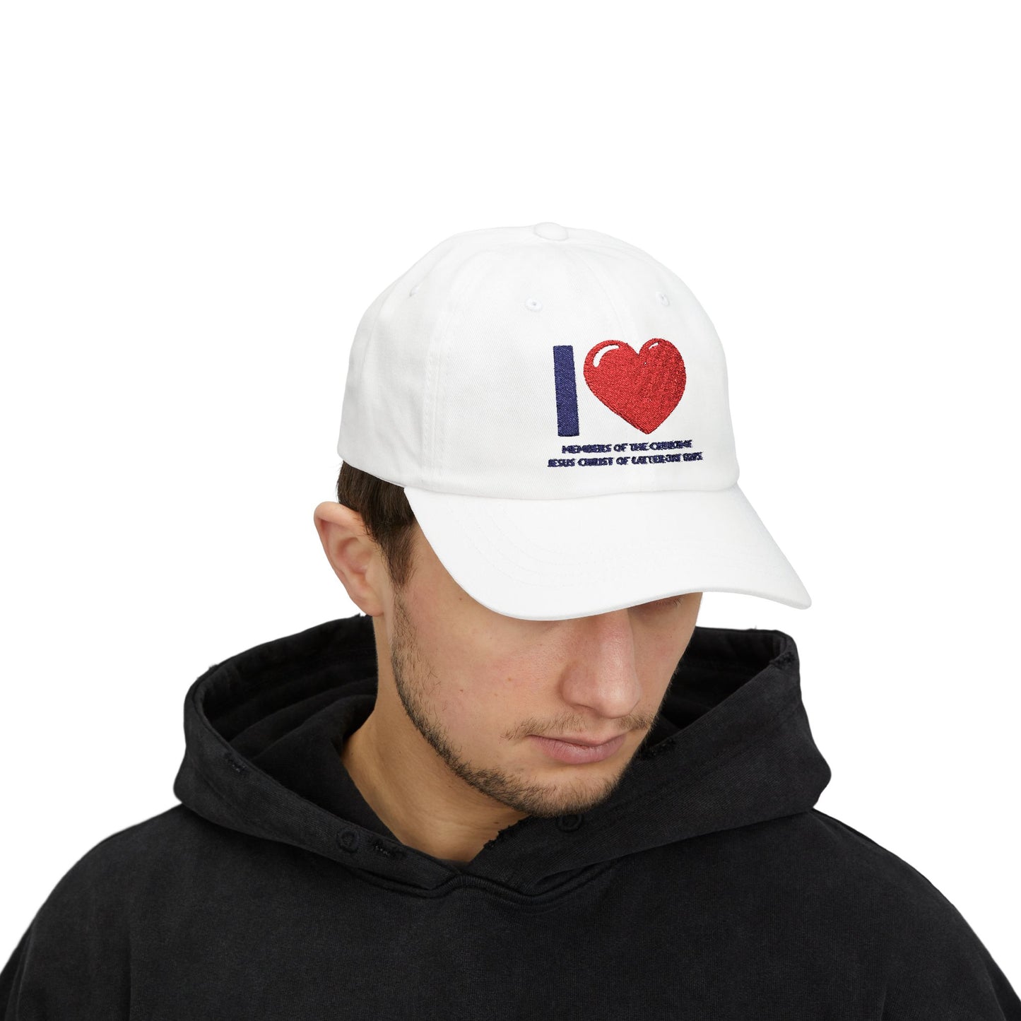 I ♥ Members of the Church of Jesus Christ of Latter-Day Saints Classic Dad Cap