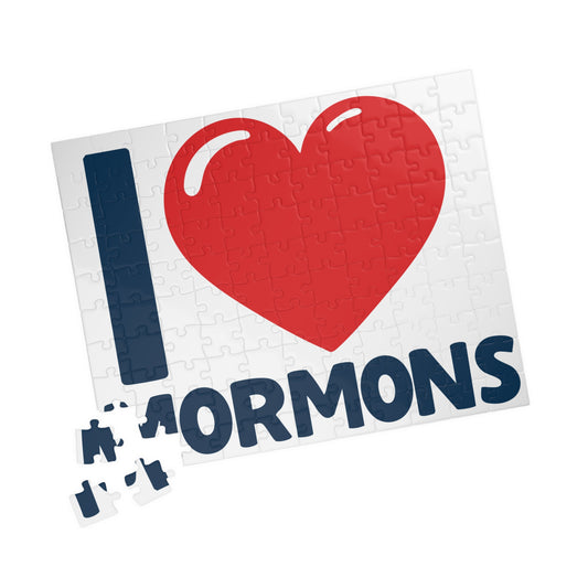I ♥ Mormons 110 Piece Jigsaw Puzzle