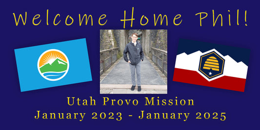 Custom Designed and Printed Banners - Perfect for Mission Calls, Farewells, and Homecomings!