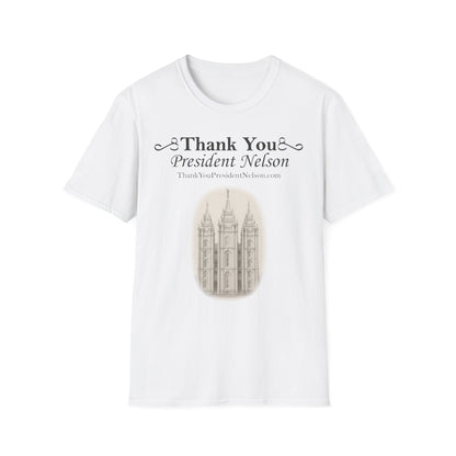 Thank You President Nelson - Temple Shirt