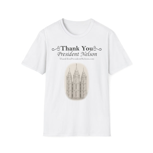 Thank You President Nelson - Temple Shirt