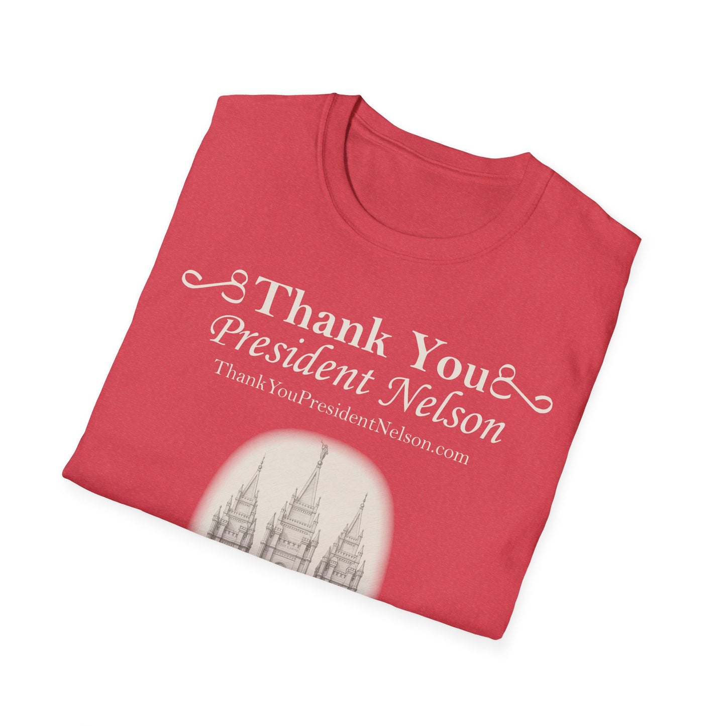 Thank You President Nelson - Temple Shirt