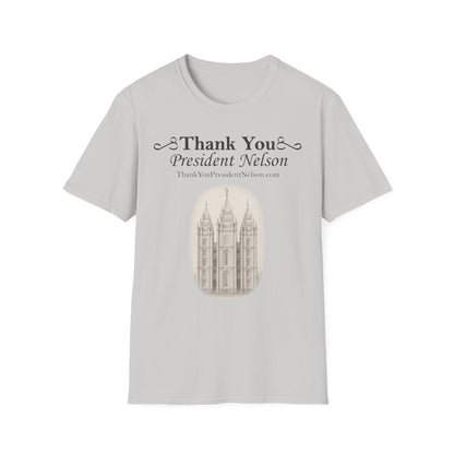 Thank You President Nelson - Temple Shirt
